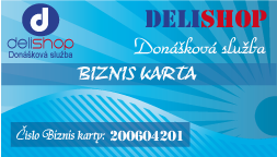 Biznis karta - Delishopu.